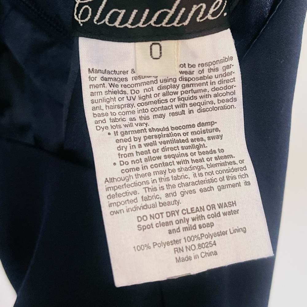 Beautiful luxurious jumper (beaded) CLAUDINE FOR ALYCE PARIS - Picture 8 of 9